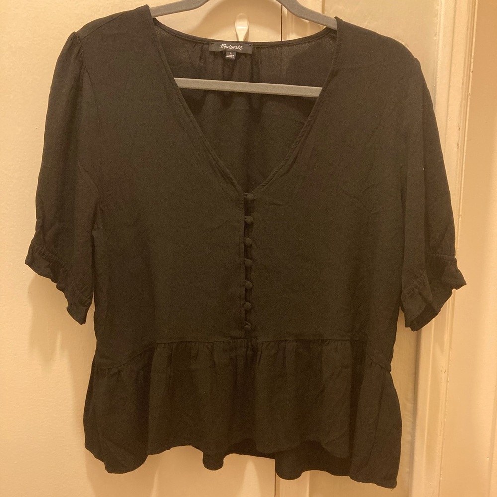 Button front blouse from Madewell